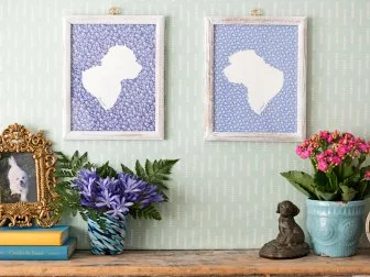 DIY Dog Silhouettes