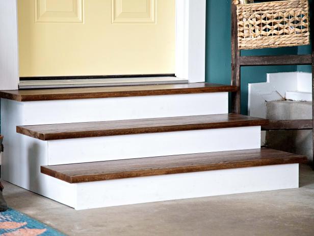 How To Build Garage Steps Hgtv