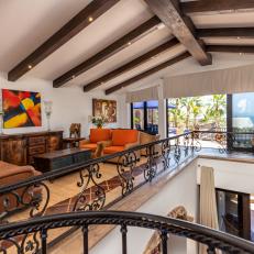 Two-Story Living Space Encourages Communal Gathering in Cabo San Lucas Home