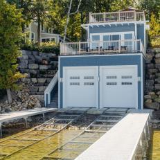 Waterfront Property Includes Fully Equipped Boathouse
