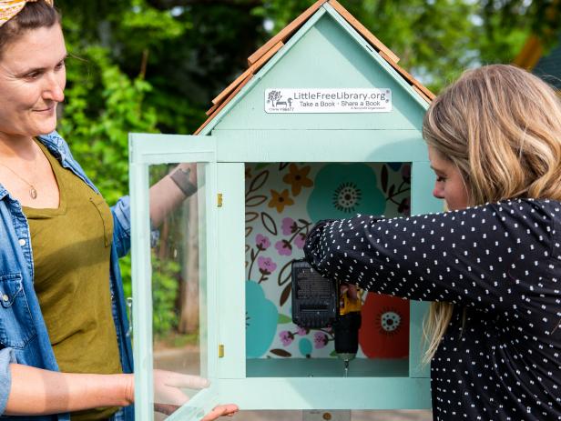 How to Build Your Own Little Free Library | HGTV
