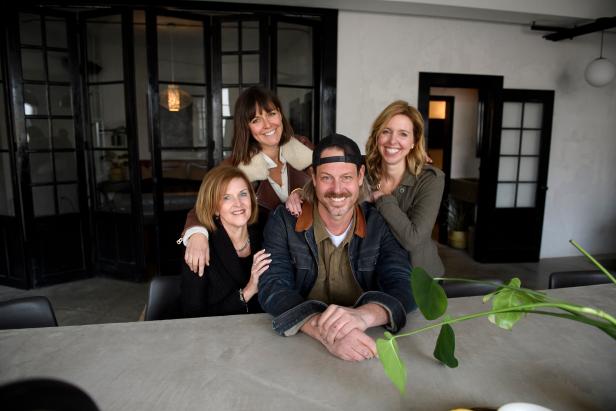 As seen on Restored by the Fords, Steve and Leanne are joined by their mother and sister before the reveal of Steve's personal apartment in Pittsburgh, PA. Steve and Leanne restored the industrial warehouse and created an urban apartment.