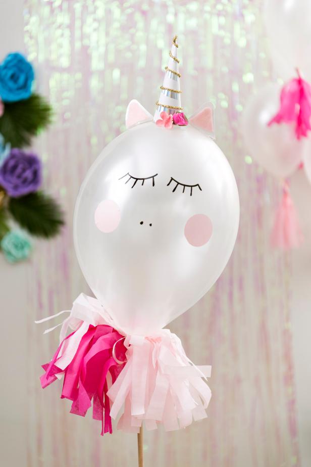 Save money by making your own décor for the next party you throw. This simple craft looks super cute and takes no time! 
