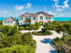 Tropical White Beach House