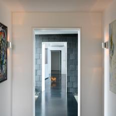 Lengthy Modern Hallway 