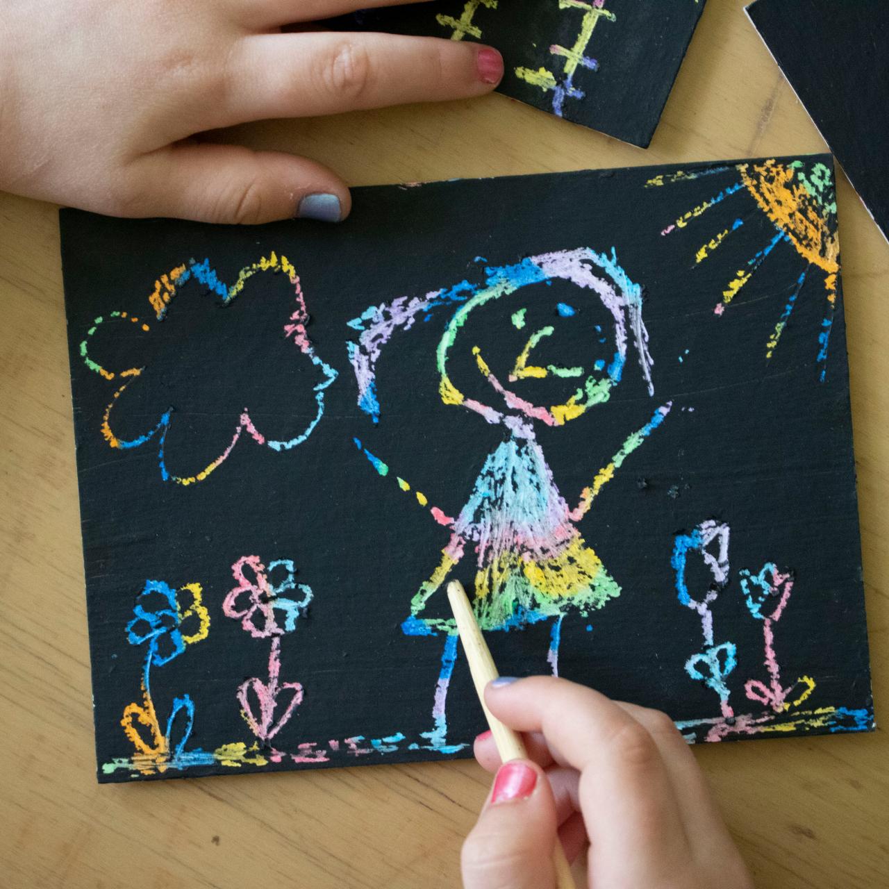 Super Cute Wax Paper Crafts for Kids