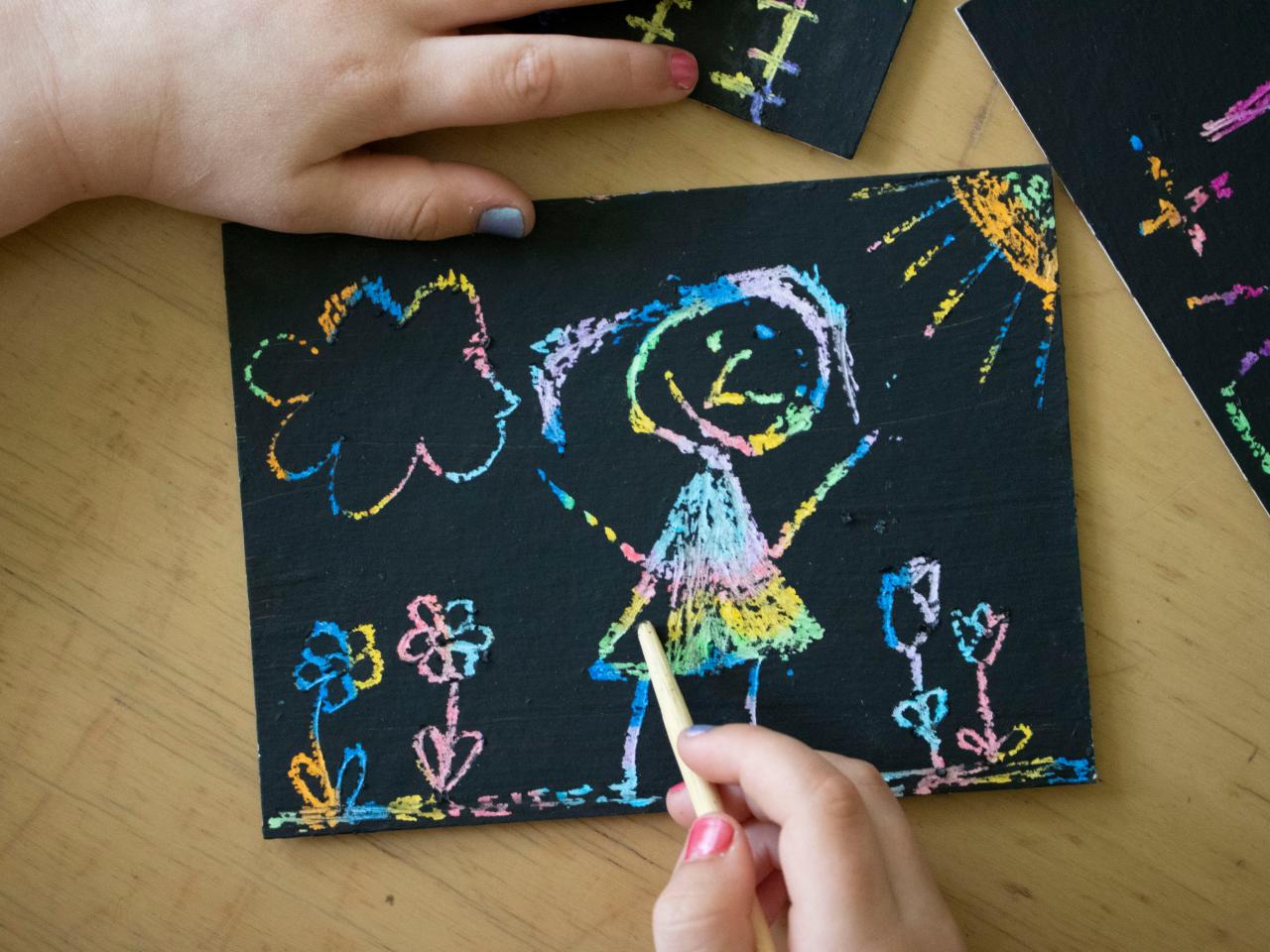 How to Make Scratch Art Paper