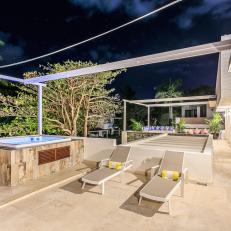 Second Story Outdoor Entertainment Space