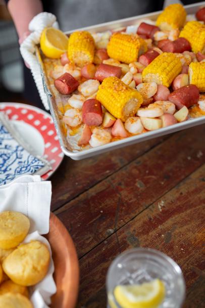 Sheet Pan Shrimp Boil Recipe - It's so easy to make