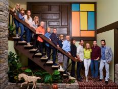 This week the Brady siblings and some of HGTV’s biggest stars got together to film the big reveal of the Brady Bunch house.