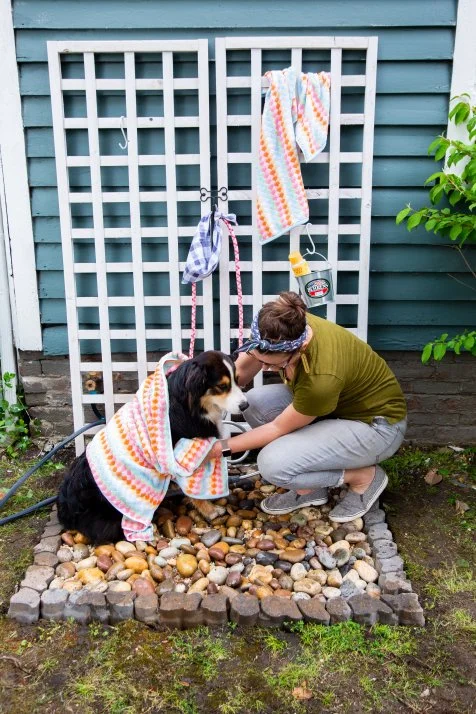 Outdoor dog wash station discount