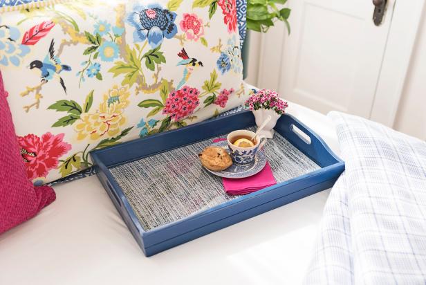 DIY Breakfast in Bed Tray
