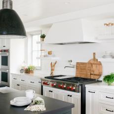 Modern Black-And-White Kitchen