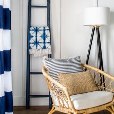 Coastal Sitting Area With Ladder