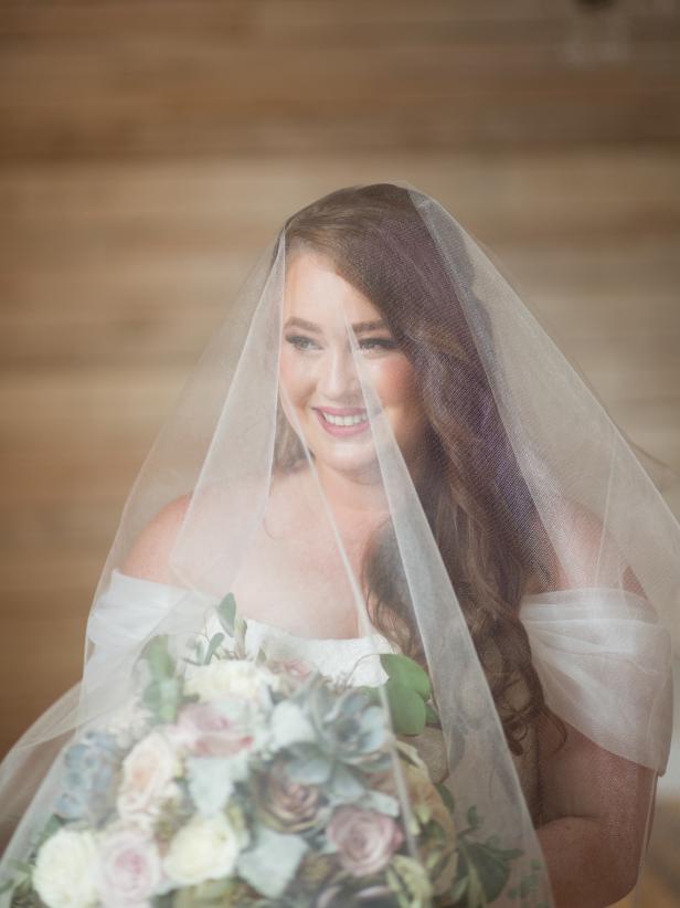 mid length wedding veils