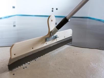 Asbestos Floor Tiles With Concrete, Can You Put Wood Flooring Over Asbestos Tiles