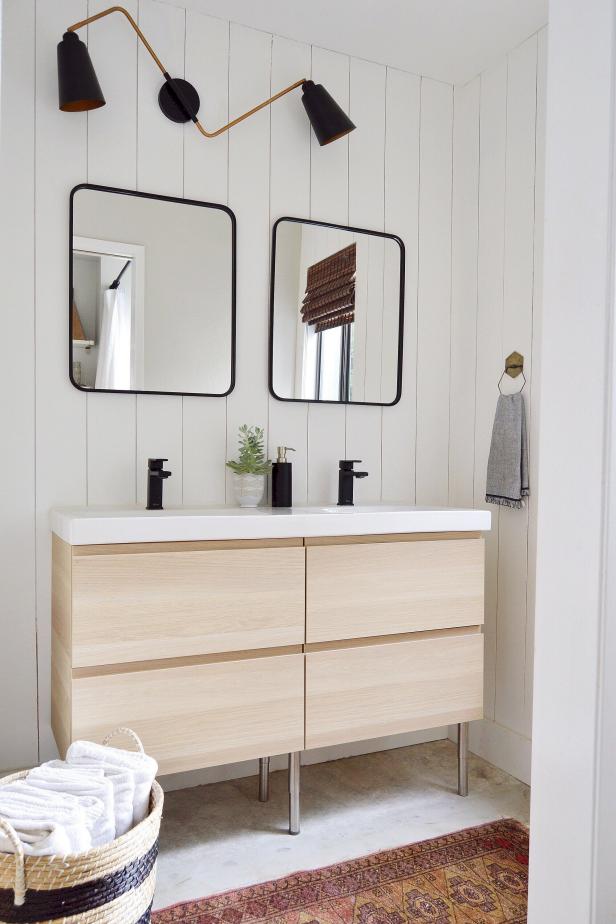 20 Stylish Bathroom Mirror Ideas | HGTV 20 Stylish Bathroom Mirror Ideas | Hgtv