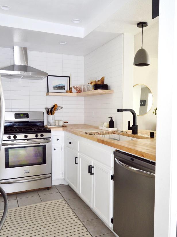 Small Kitchen Layouts: Pictures, Ideas & Tips From HGTV | HGTV