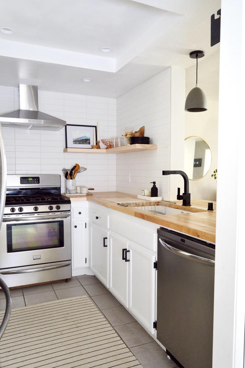 White Small Kitchen