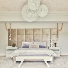 Luxe Master Bedroom With Crushed Velvet Accents