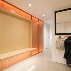 Modern Townhouse Entryway