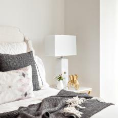 Calming Guest Bedroom With Lush Textures 