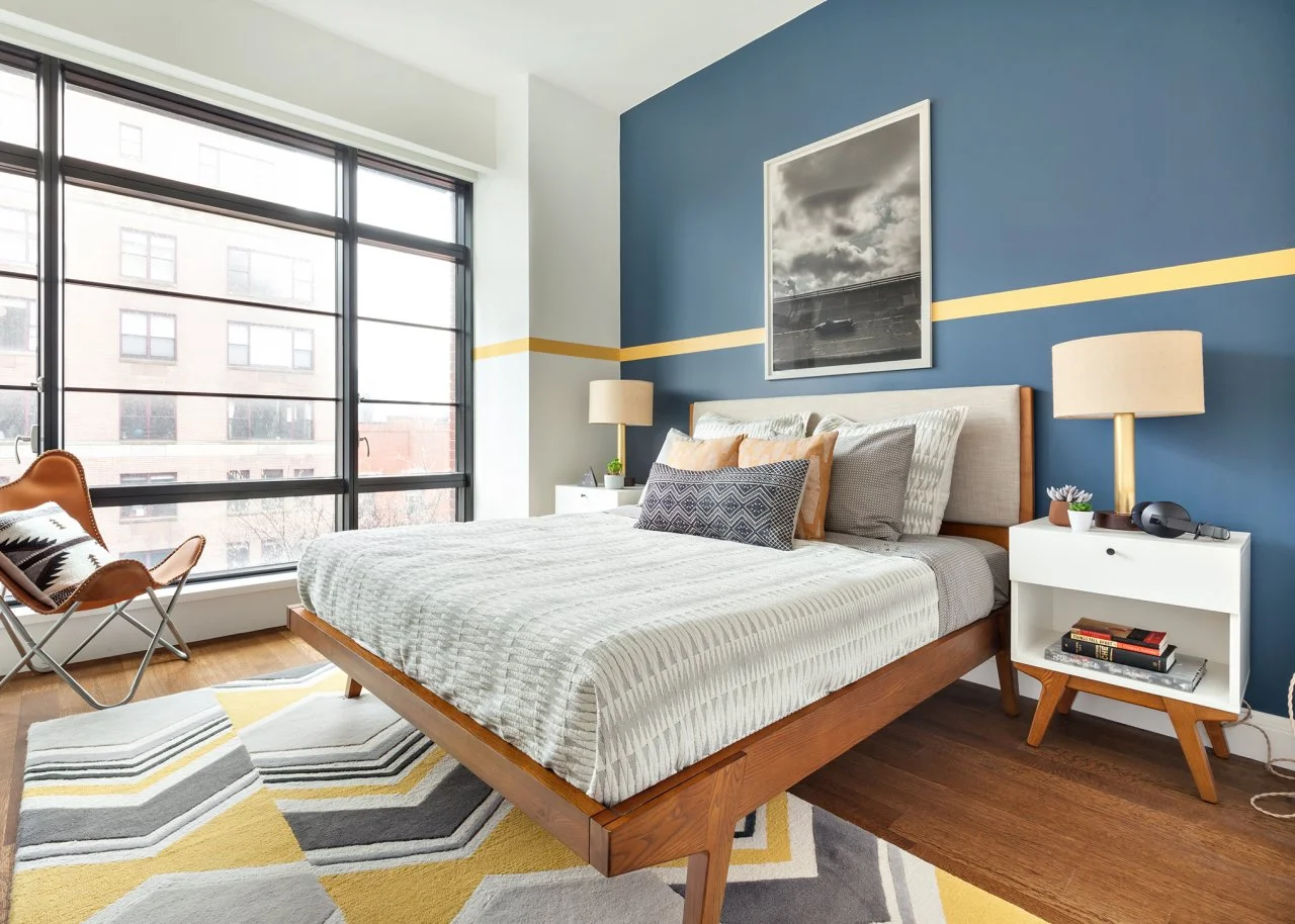 Accent wall ideas for bedroom discount