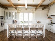 Calming, French Classic Style Kitchen