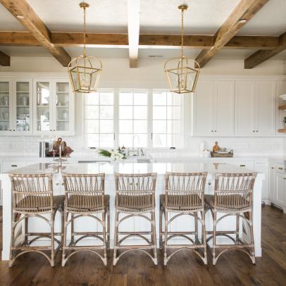 Calming, French Classic Style Kitchen