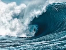 The threat of death is ever present for surfers like Nathan Fletcher, who chase big waves around the world.