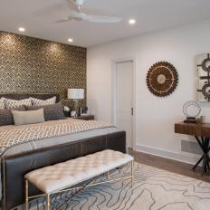 Modern Master Bedroom With Cozy Earth Tones
