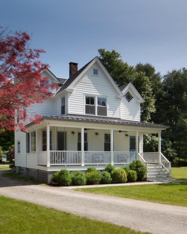 N.Y. Farmhouse Updated With New Porch, Second-Story Expansion | HGTV's ...