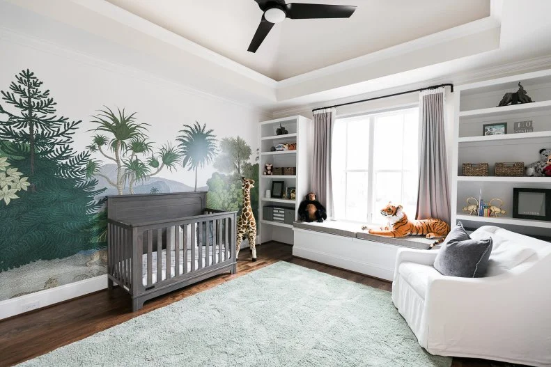 Nursery Design with Jungle Design 