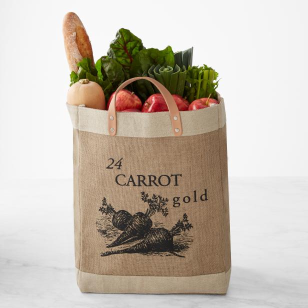 Market Tote With Fresh Produce