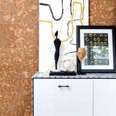 Cork Works as Inexpensive, Sound-Absorbing Wall Covering