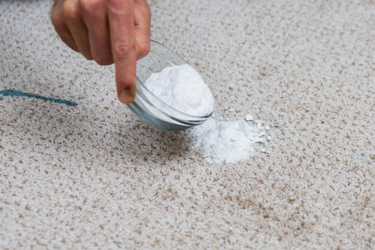 Cleaning Carpets with Baking Soda