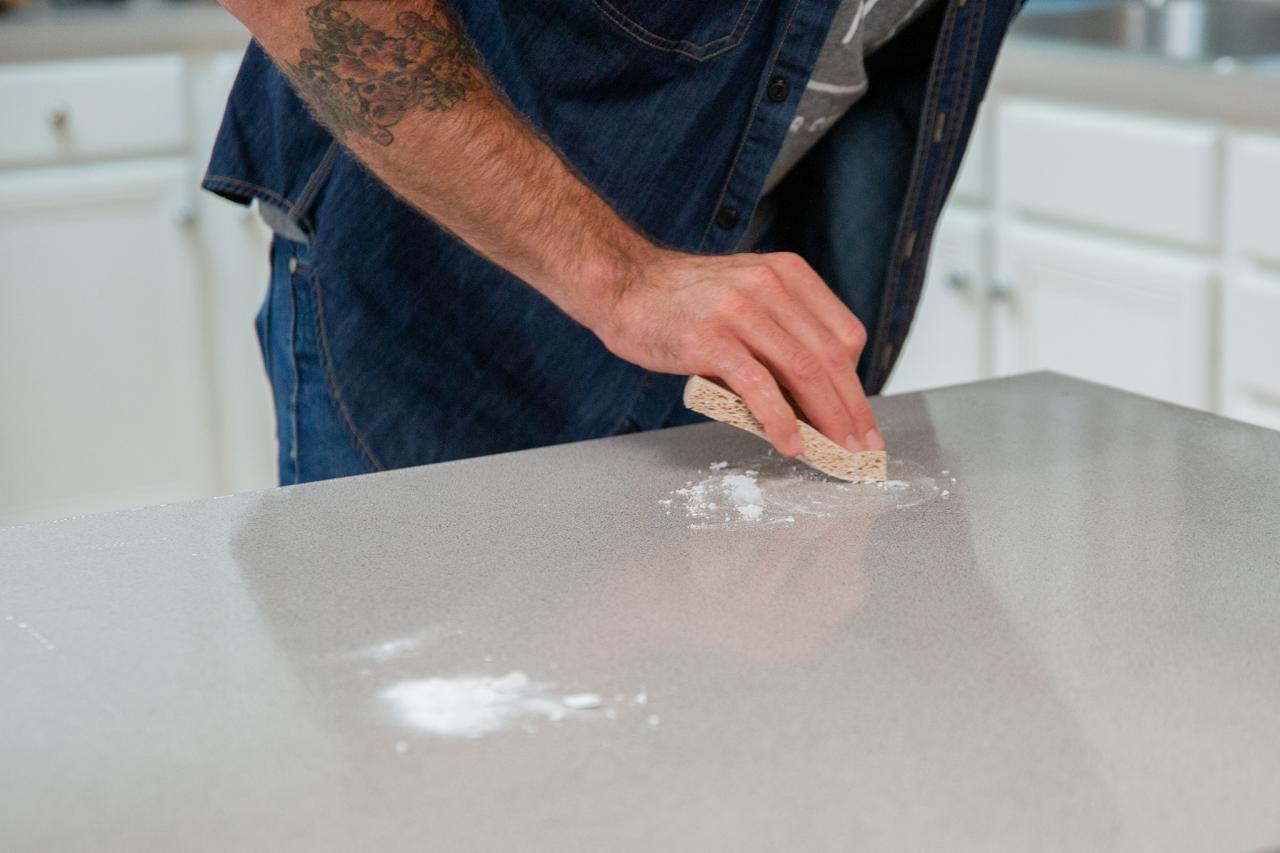 How To Clean Laminate Countertops, How To Remove Stains From Quartz Countertops Baking Soda