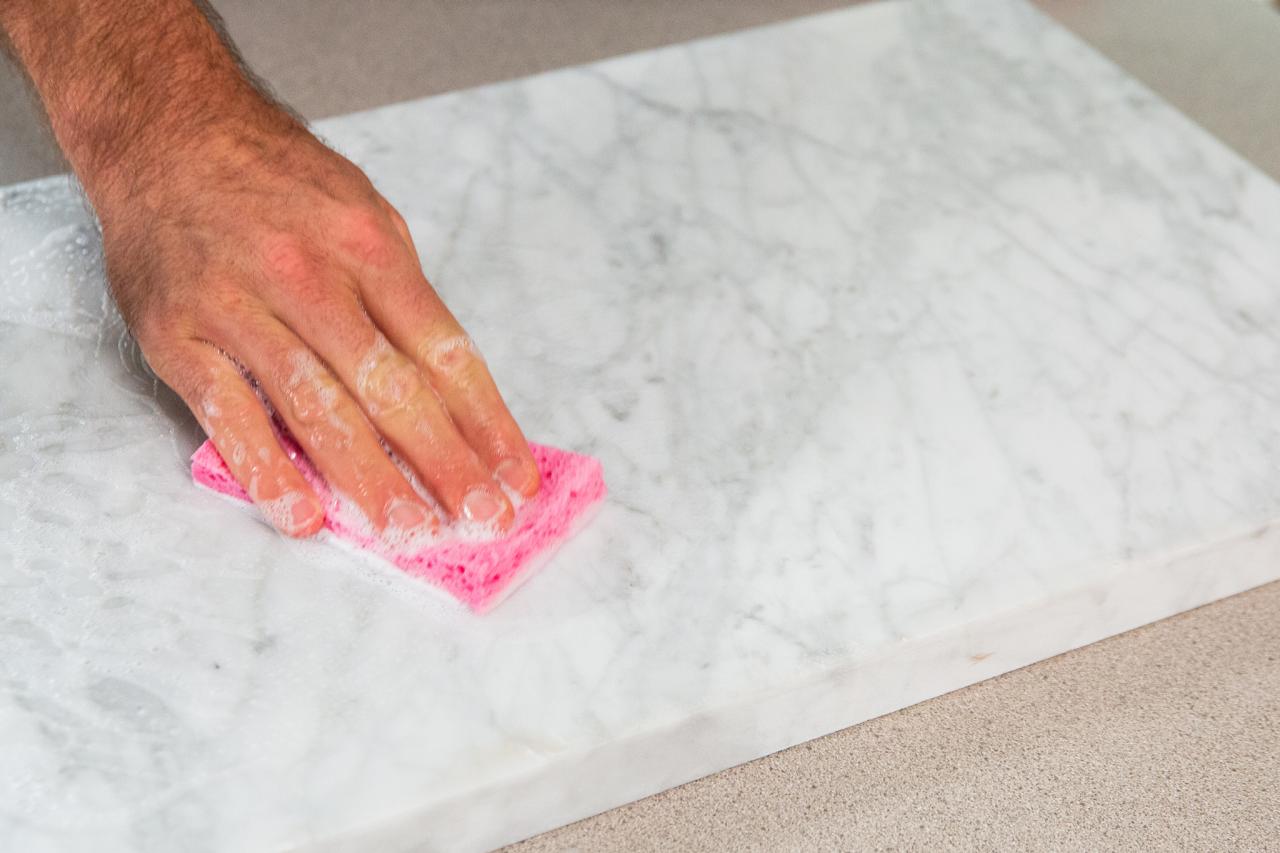How To Clean Marble Countertops, Cleaning Marble Bathroom Countertops