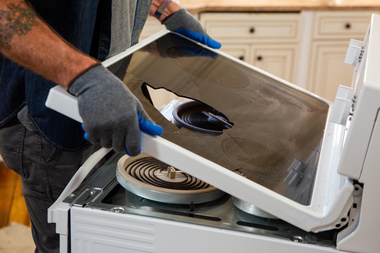 remove scratches from ceramic stove top