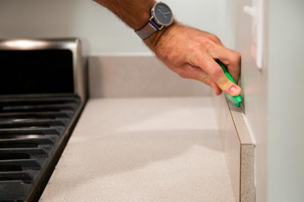 how to remove old countertop laminate