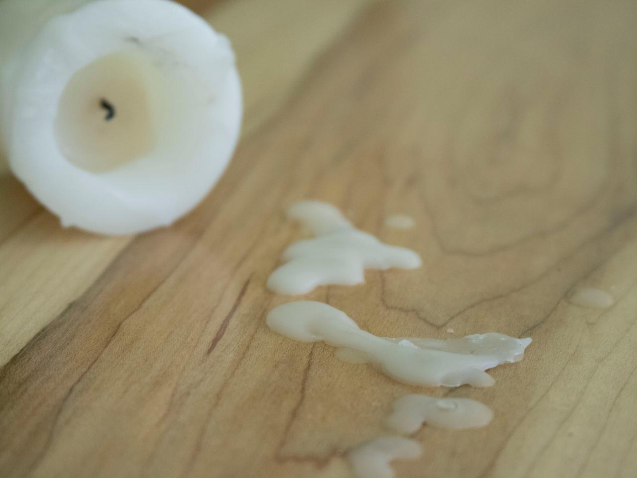 Remove Candle Wax From Hardwood Floors