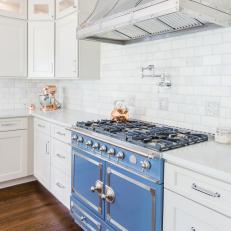White Kitchen and Copper Kettle