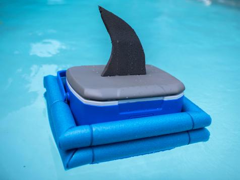 Make a Killer Floating Shark Cooler for Your Next Party