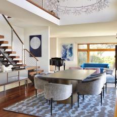 Modern, Formal Dining Space