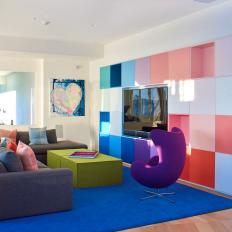 Bright And Colorful Living Space