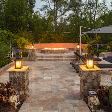 Walkway to Fire Pit