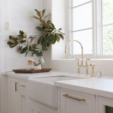 Classic White Apron Front Sink