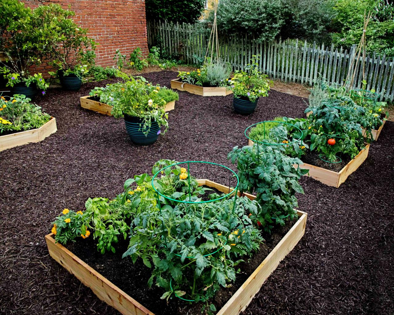 diy raised vegetable garden