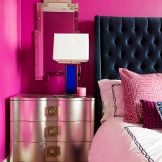 Bright Pink Bedroom