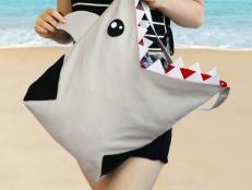 Handmade Shark Beach Bag